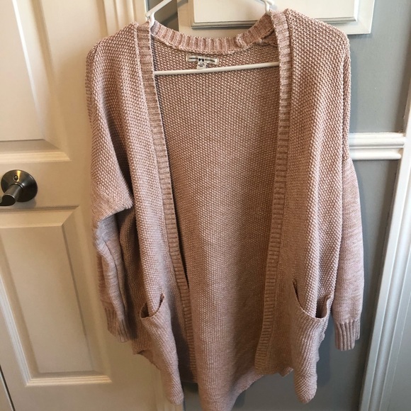 American Eagle Outfitters Sweaters Blush Pink Cardigan Poshmark